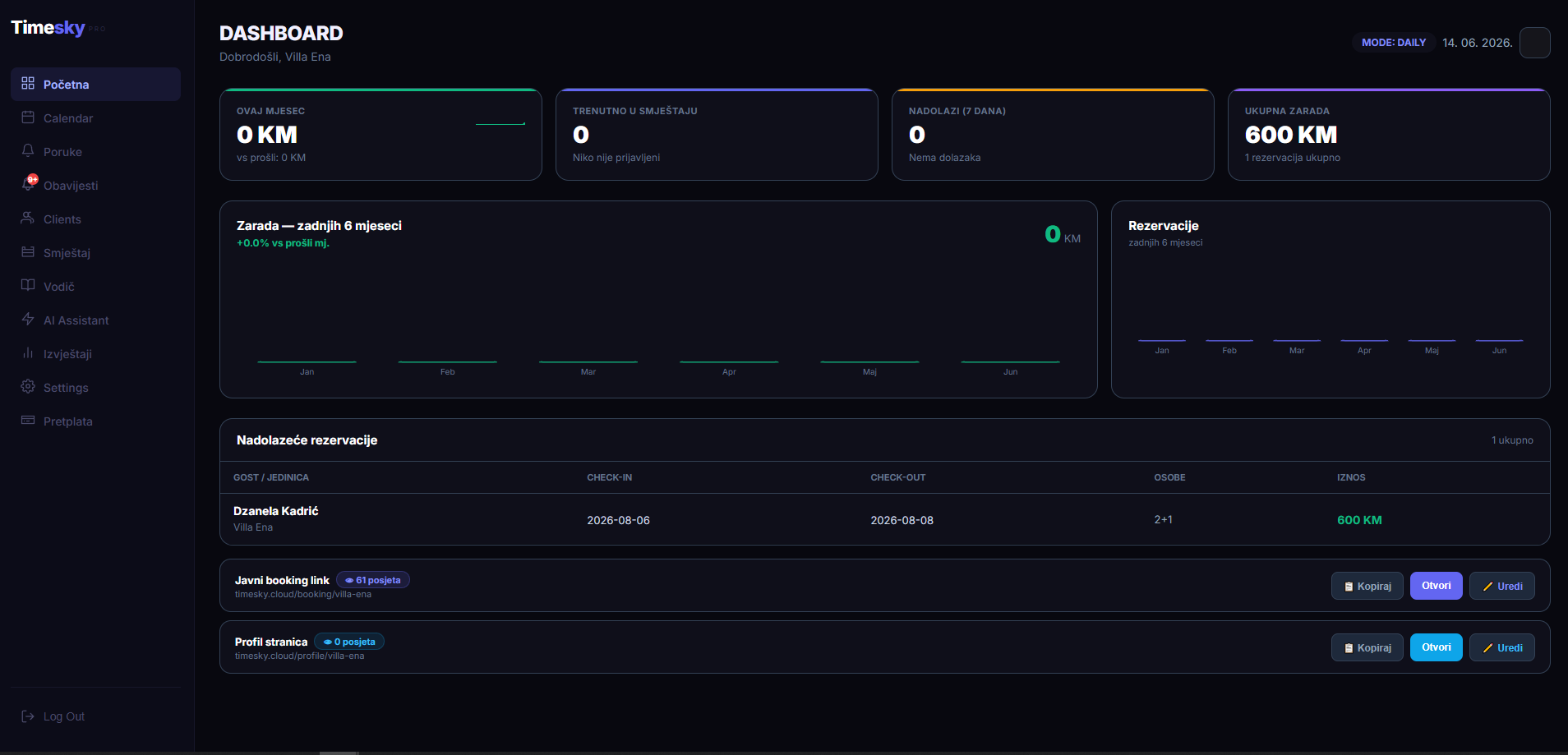 TimeSky Cloud – SaaS platforma za upravljanje resursima i rezervacijama, razvio SkyCode Solutions